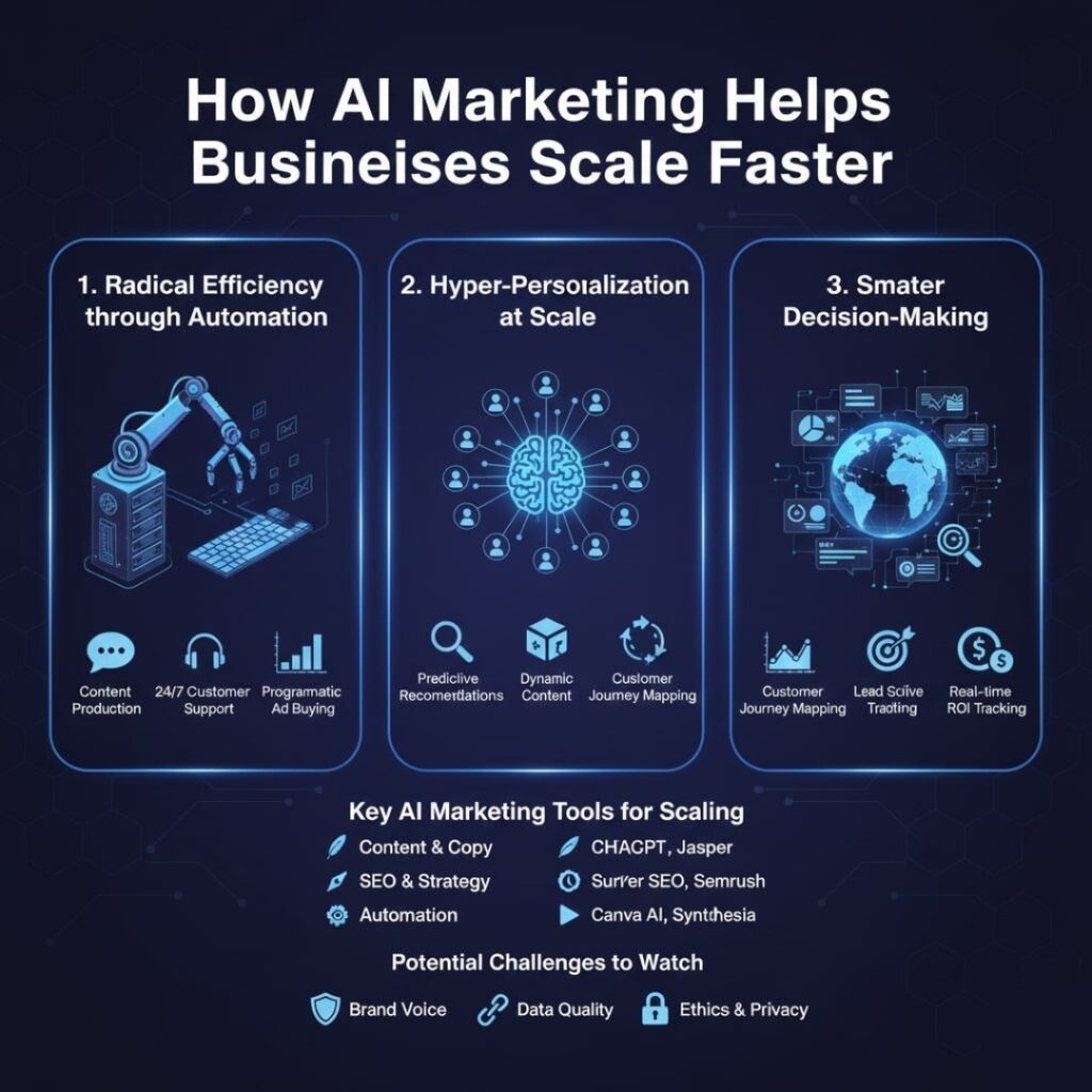 How AI Marketing Helps Businesses Scale Faster