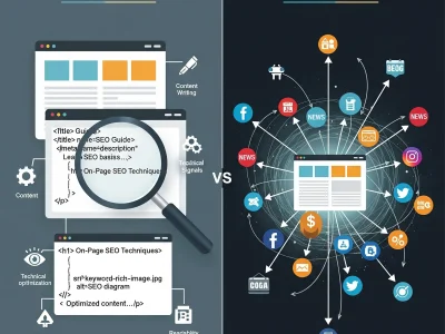On-Page SEO vs Off-Page SEO